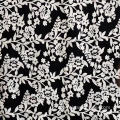 受欢迎的45s编织100％人造丝Vibrane Floral Printed Fabric